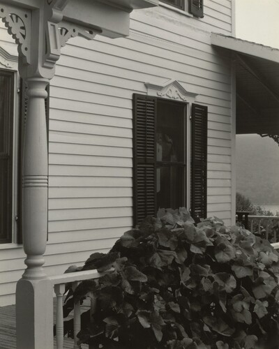 House and Grape Leaves
