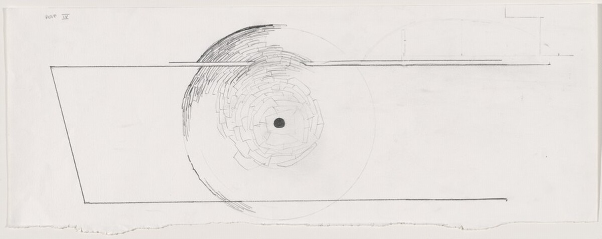 Roof IV - Aerial View by Andy Goldsworthy