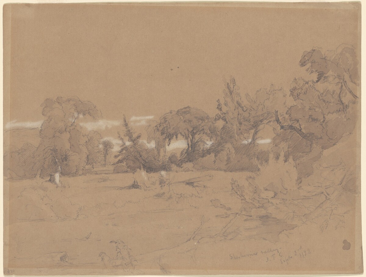 Sherberne Valley by Jasper Francis Cropsey