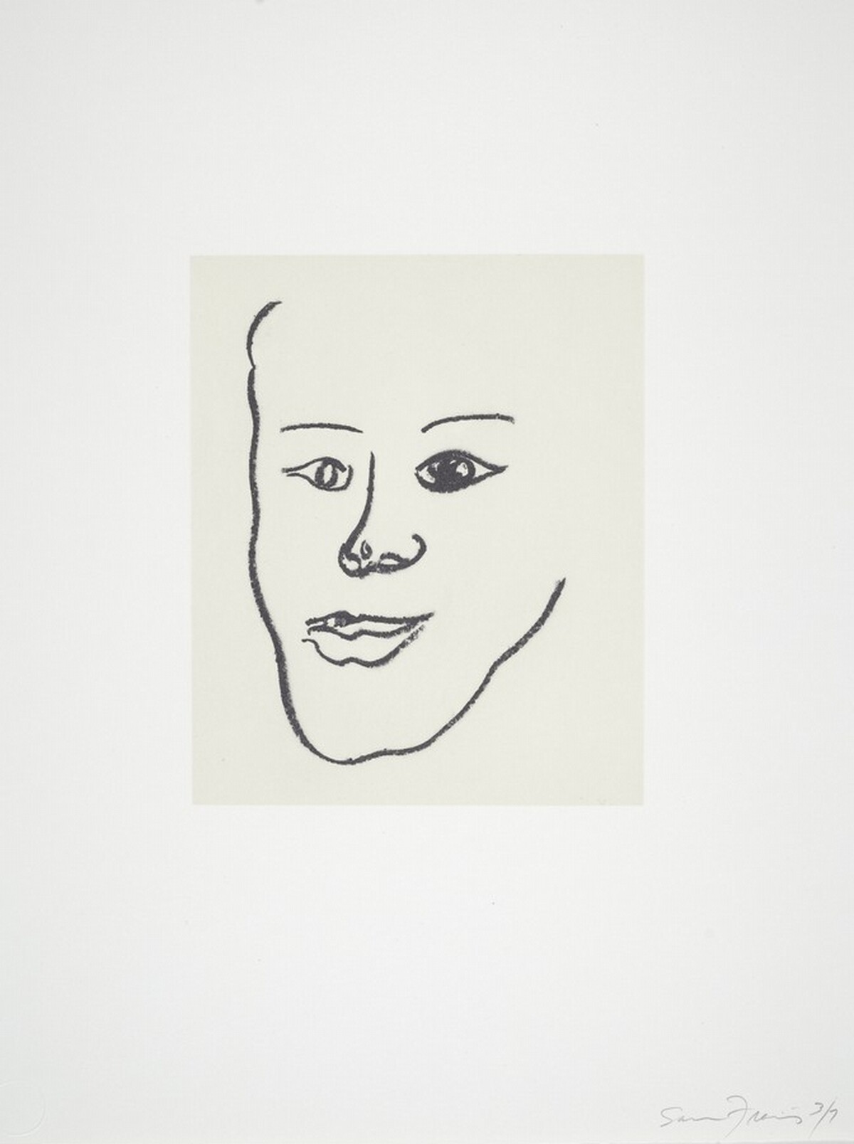Self-Portrait by Sam Francis