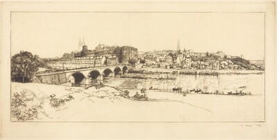 Angers - Panoramic View (Angers - Vue panoramique)
