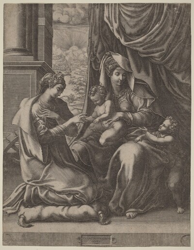 The Mystic Marriage of Saint Catherine