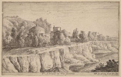 Church of San Adrian on the Via Flaminia