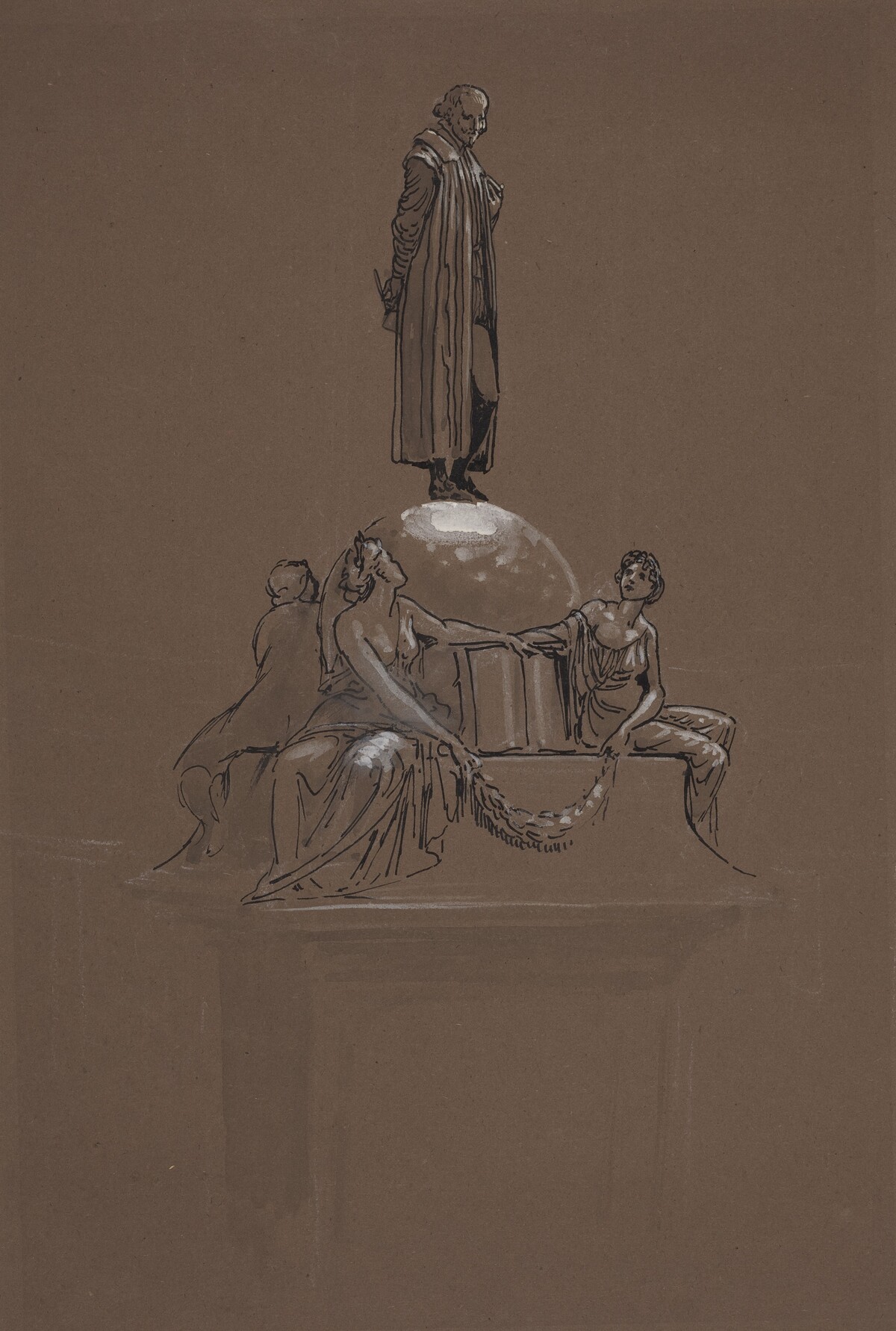 Design for a Shakespeare Memorial by Walter Crane