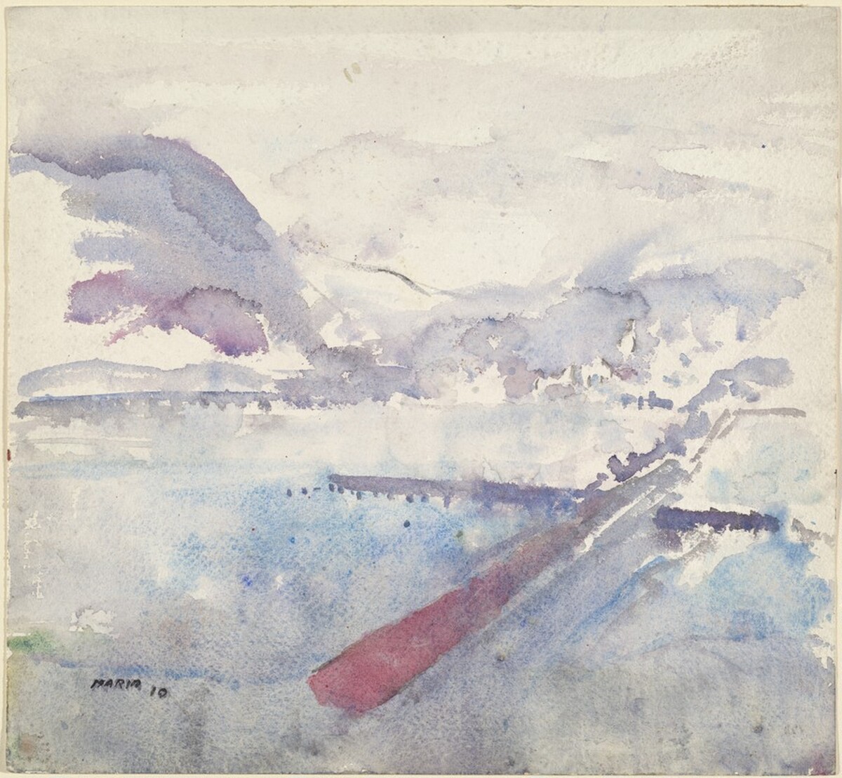 Hudson River, Region of Peekskill by John Marin
