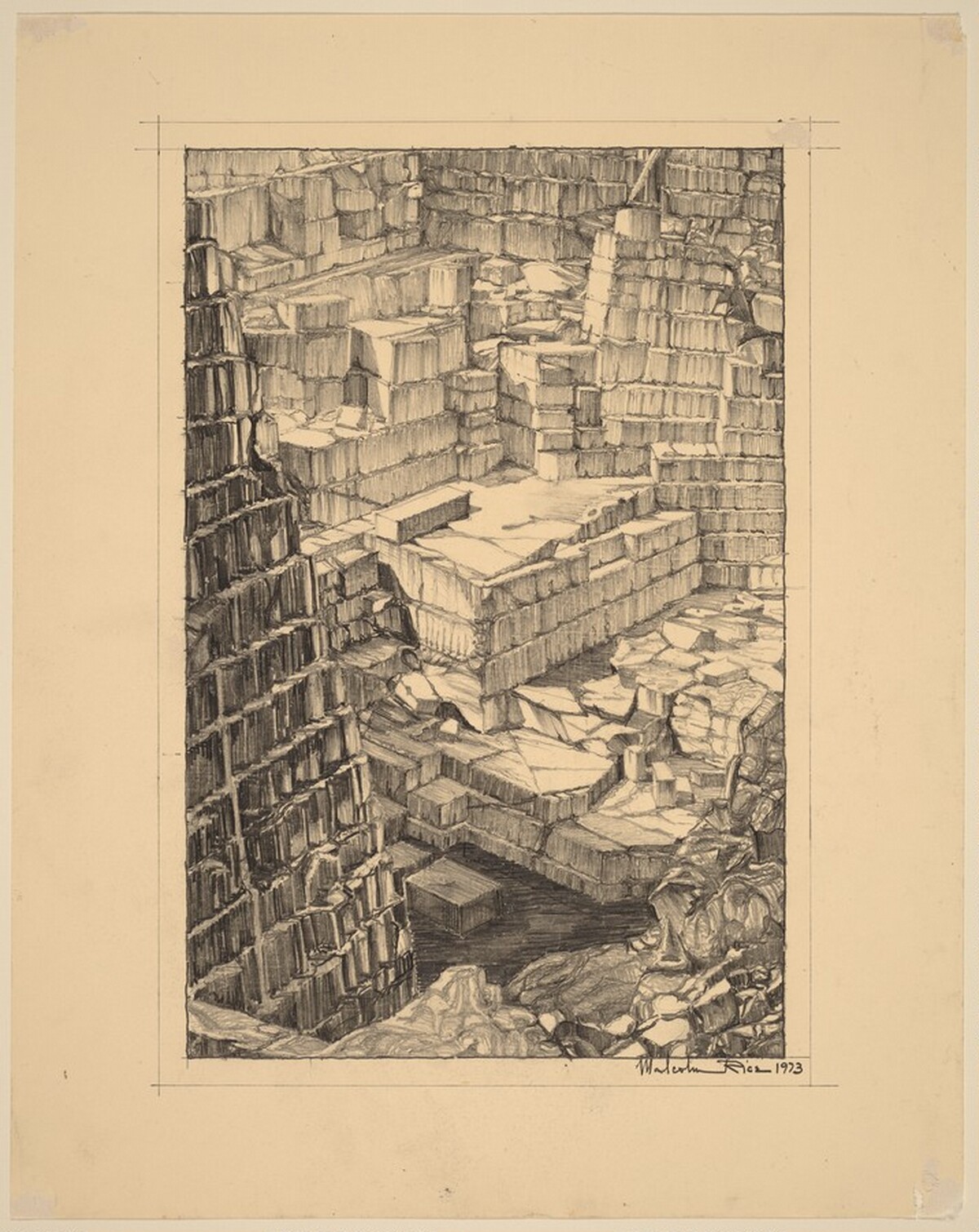 Ross Quarry by Malcolm Rice