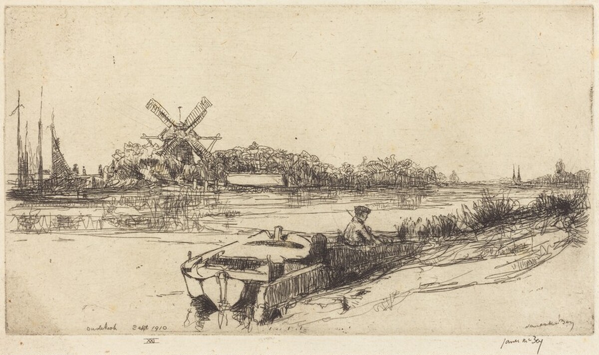 The Amstel by James McBey