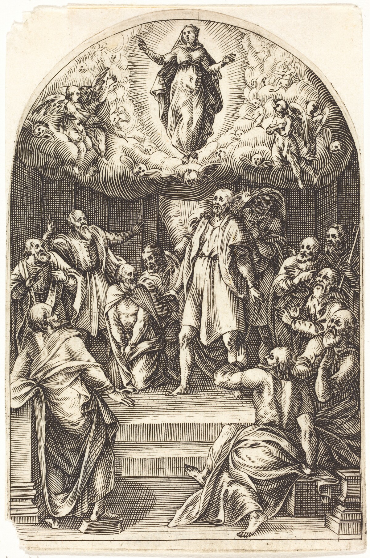 The Assumption by Jacques Callot