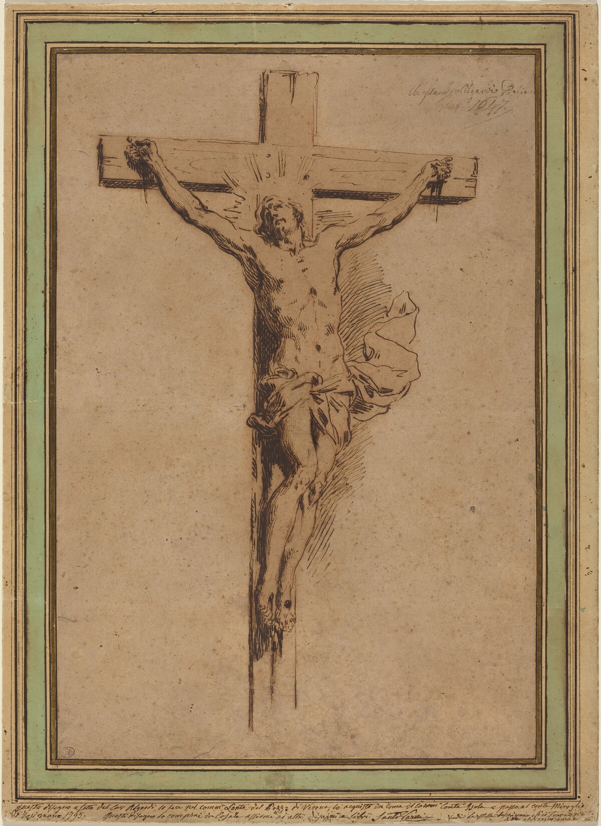 Christ on the Cross by Alessandro Algardi