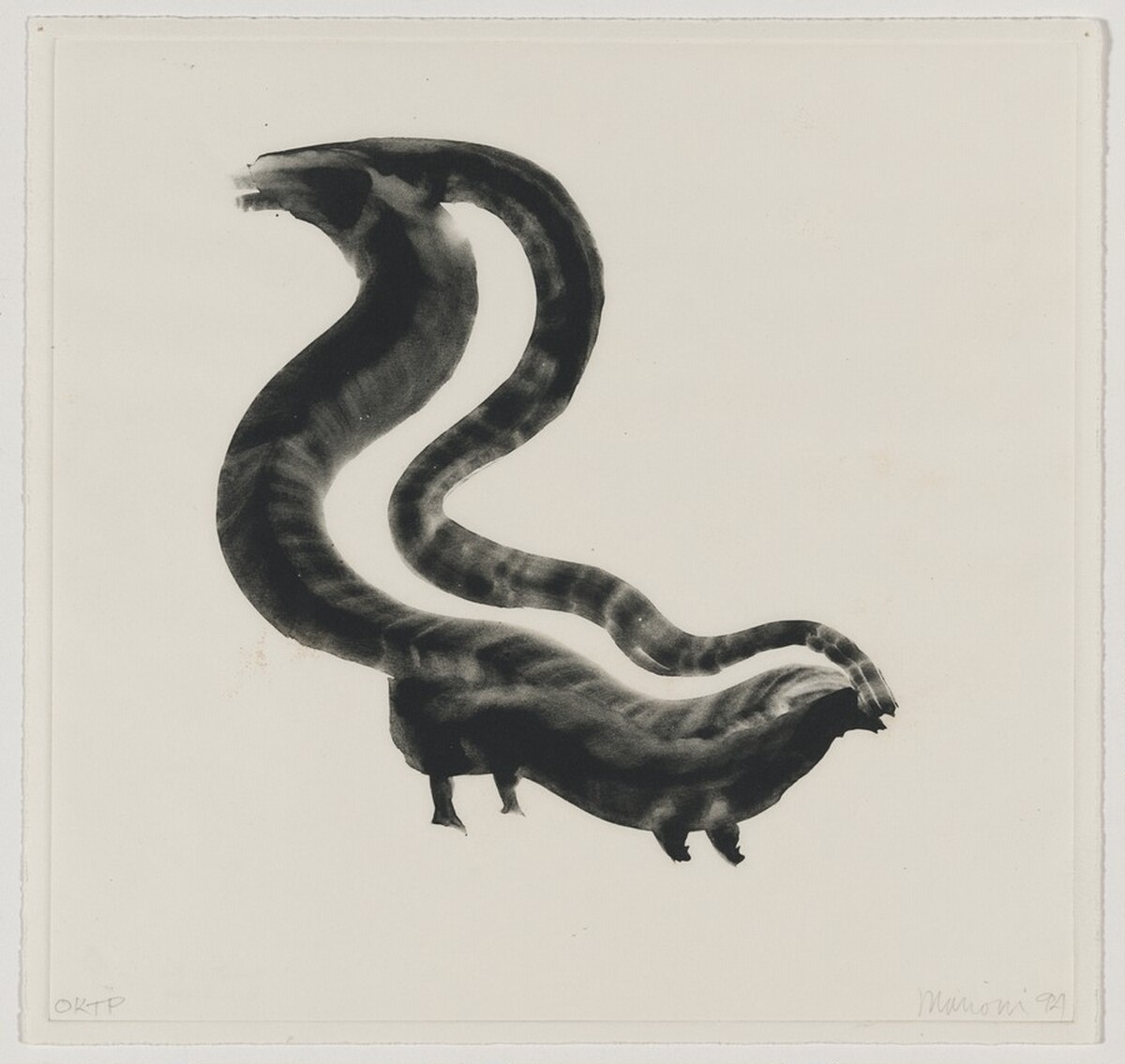 7 Stroke Skunk by Tom Marioni