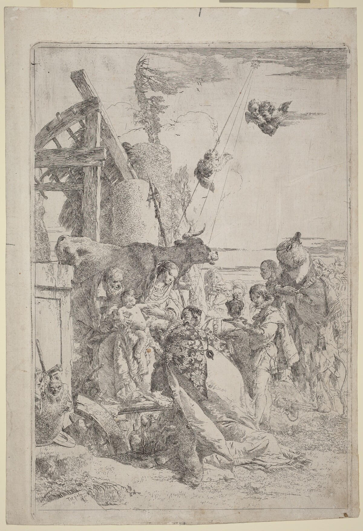The Adoration of the Magi by Giovanni Battista Tiepolo
