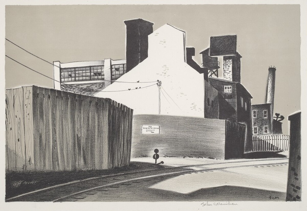 Industrial Site by John Conway Menihan