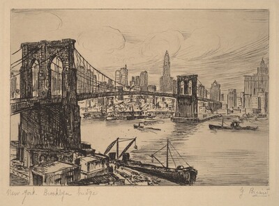 New York Brooklyn Bridge