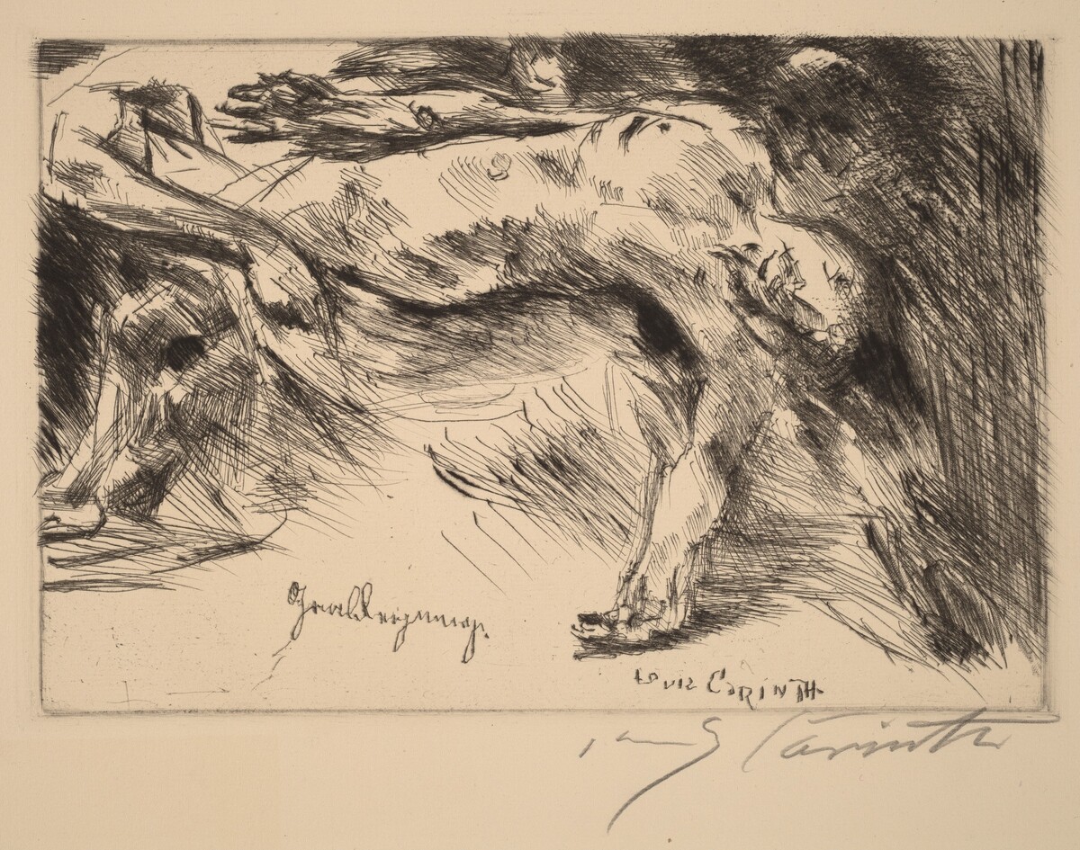 Grablegung (Burial) by Lovis Corinth