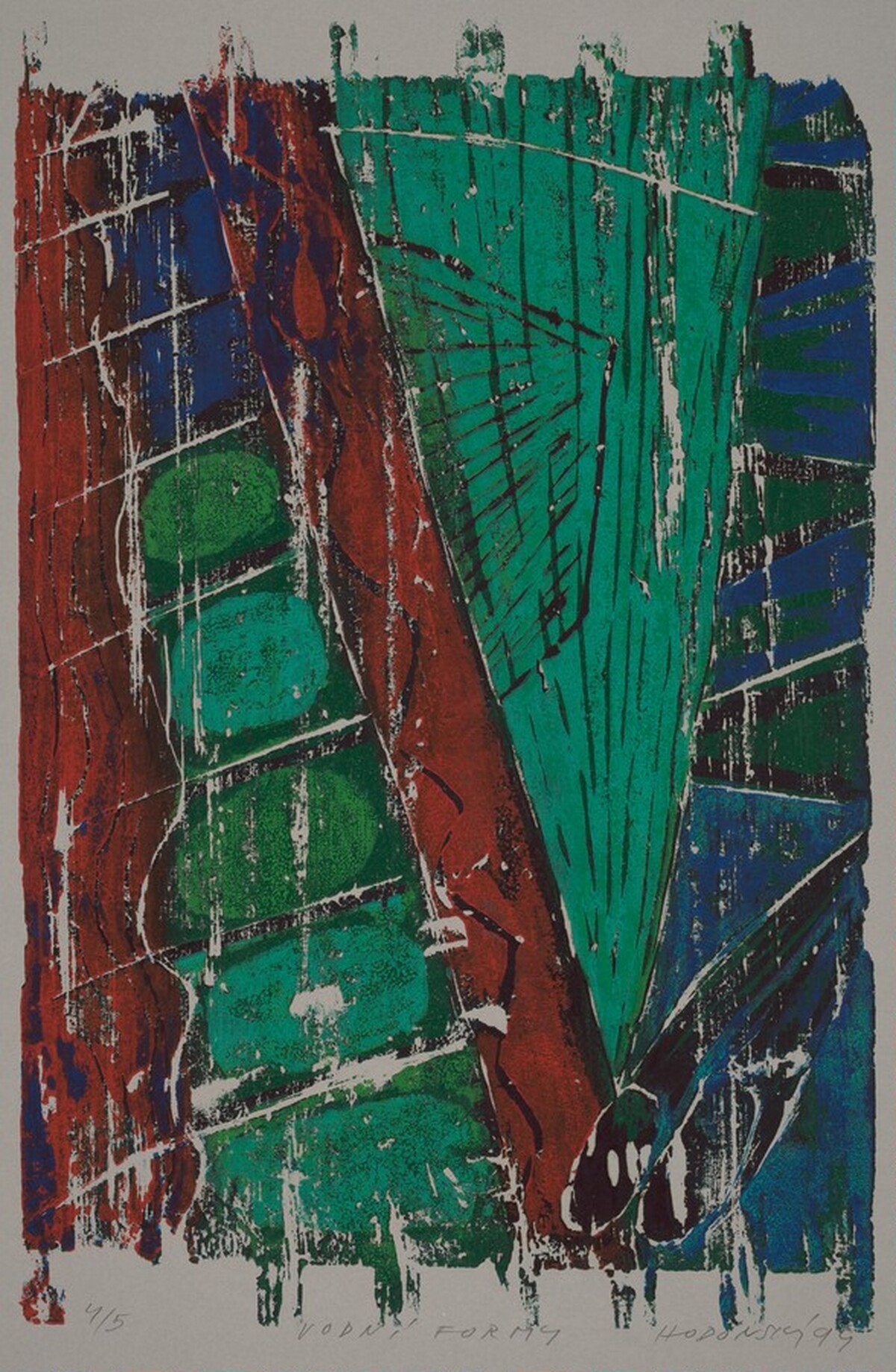 Vodní formy (Watery Shapes) by Frantisek Hodonsky