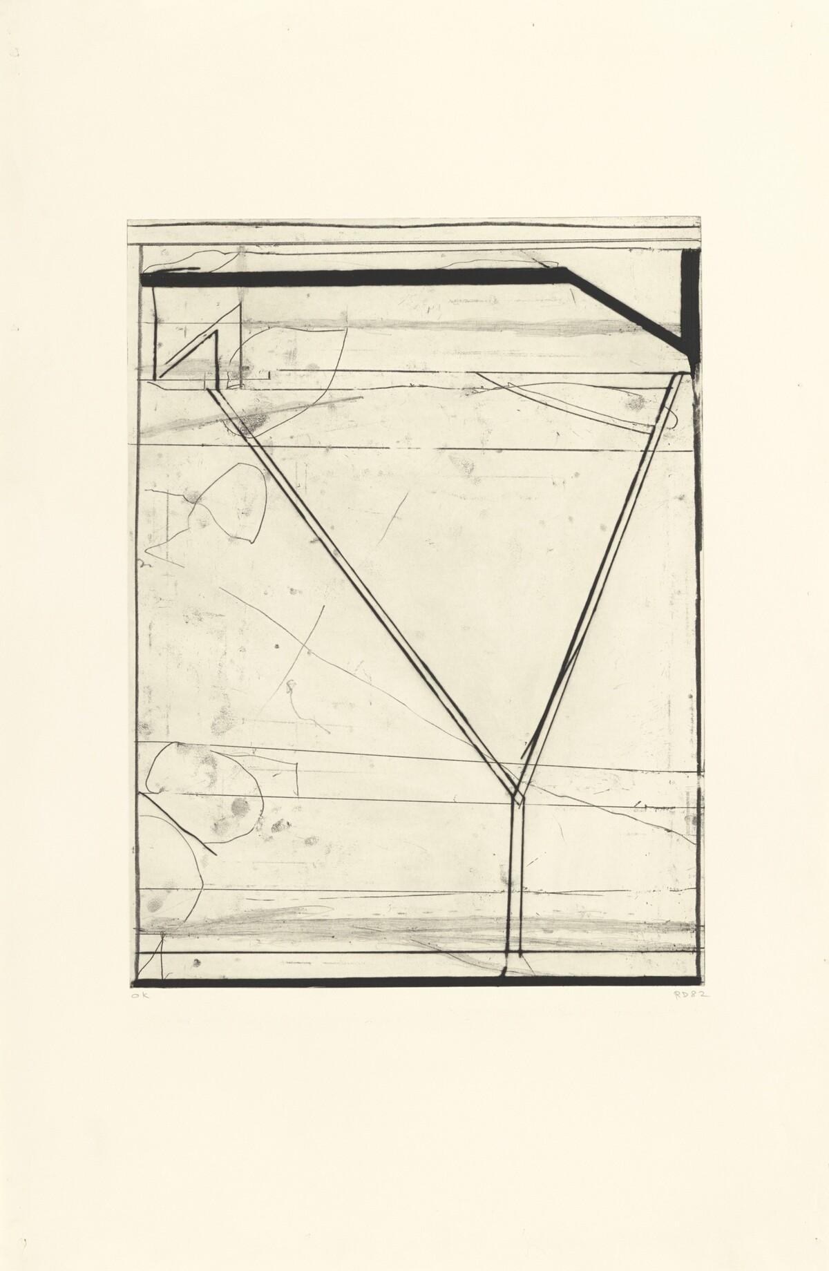Softground Y by Richard Diebenkorn