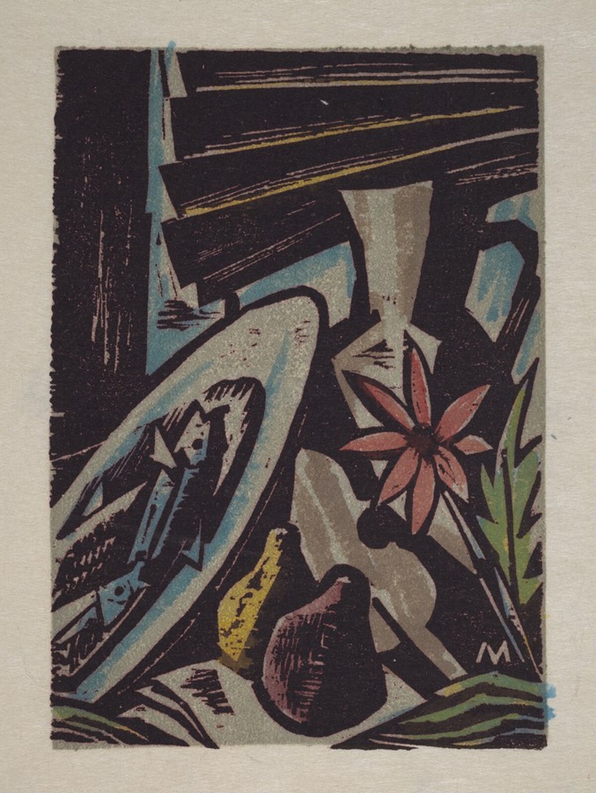 New Year's Card by Hans Alexander Mueller