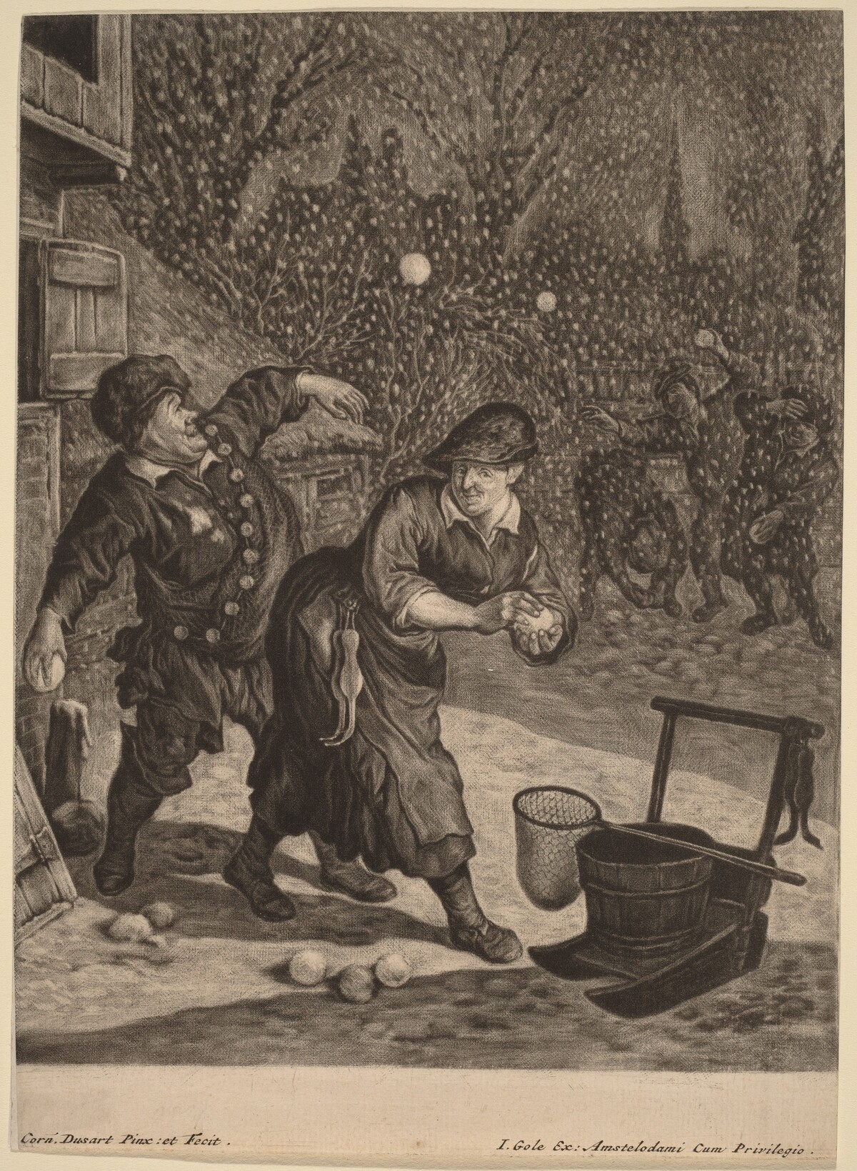 March by Cornelis Dusart