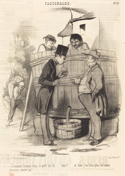 Comment trouvez-vous ce petit vin-la...