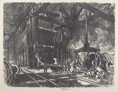 In the Land of Brobdingnag, the Armour Plate Bending Press