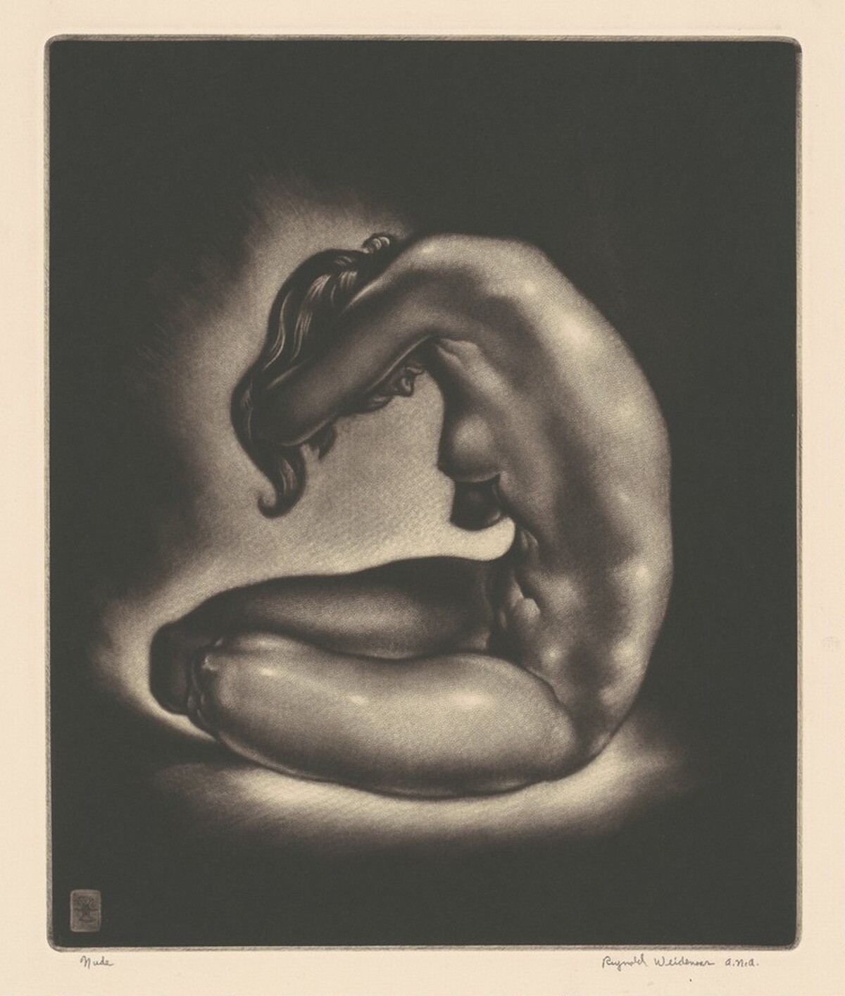 Nude by Reynold Weidenaar