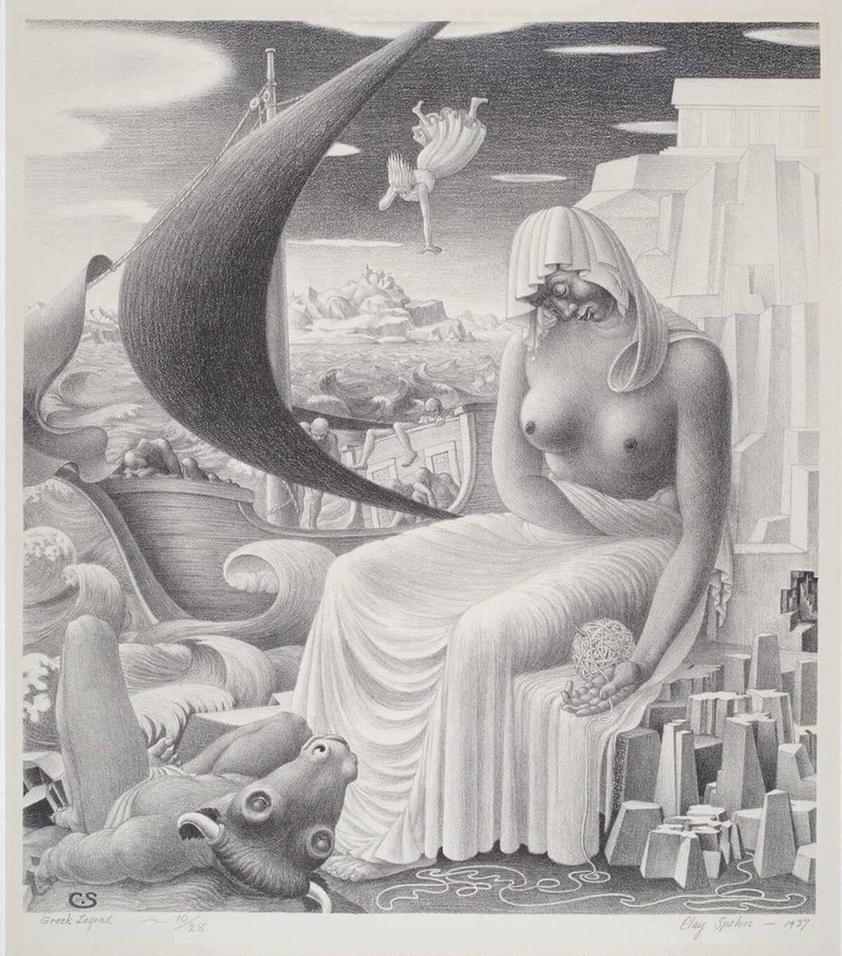 Greek Legend by Clay Edgar Spohn