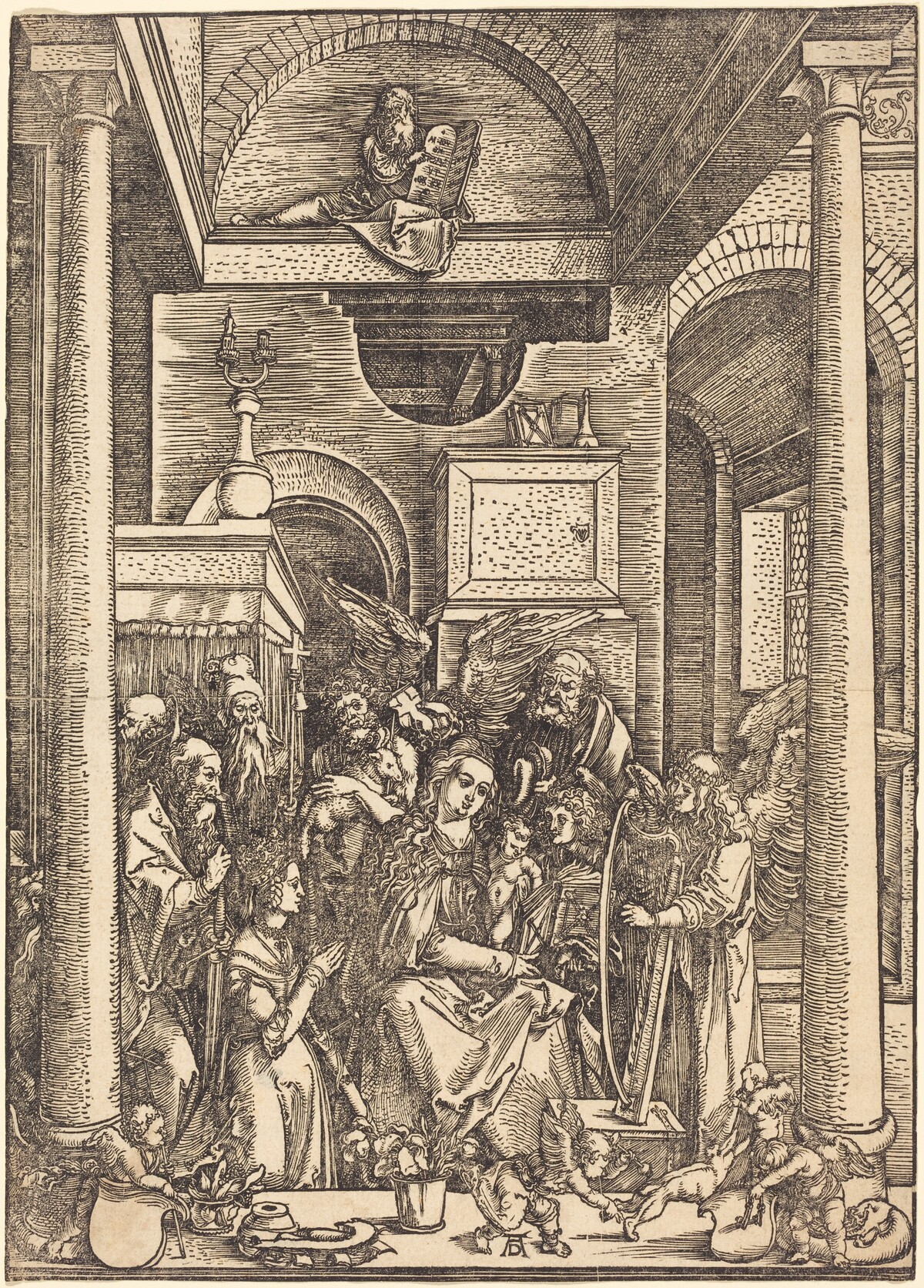 The Glorification of the Virgin by Albrecht Dürer