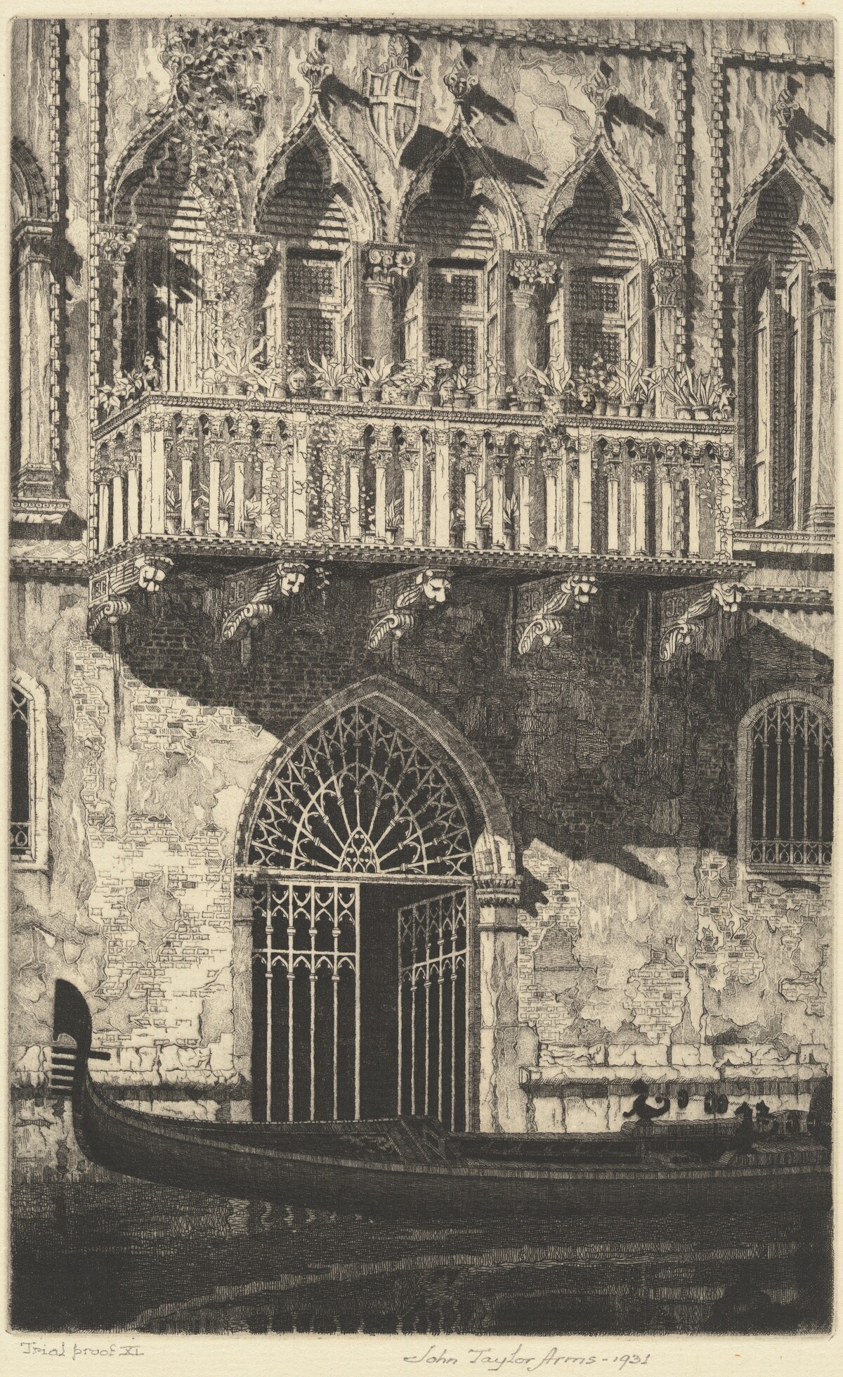 The Balcony by John Taylor Arms