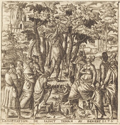 The Preaching of John the Baptist in the Wilderness