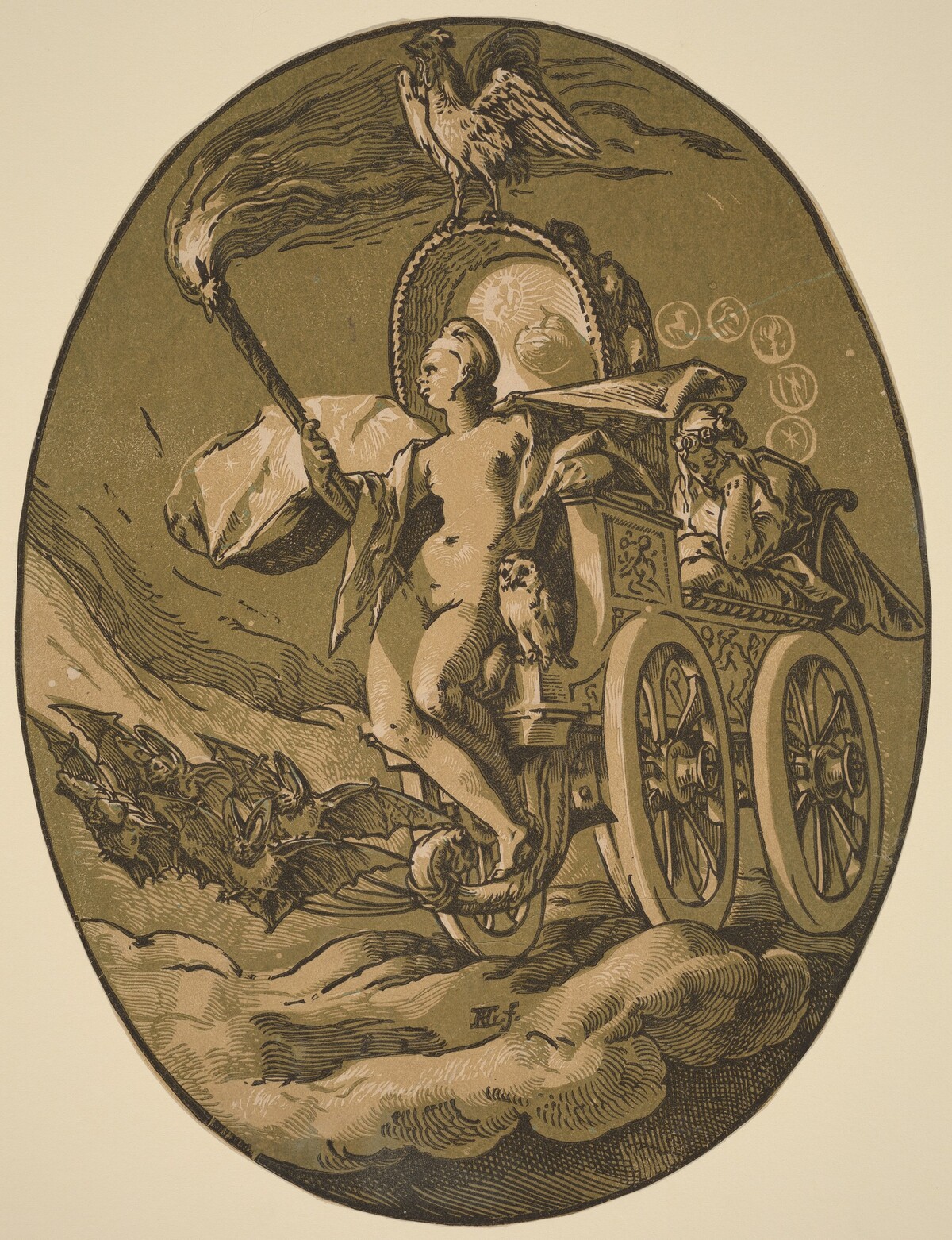 Nox by Hendrik Goltzius