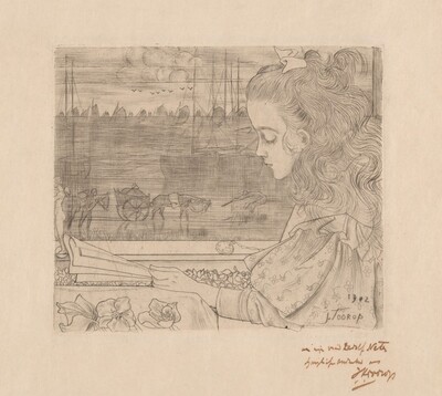 Charley voor Het Raam [Charley in Front of the Window]