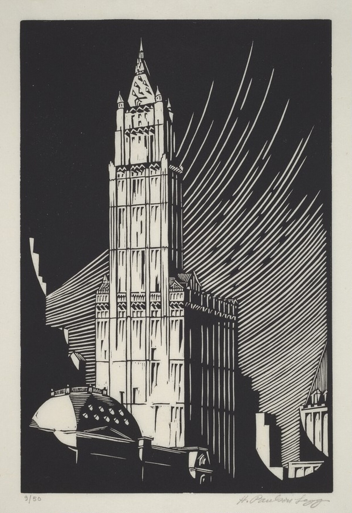 City by Night by H. Paulson Legg