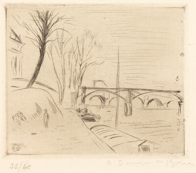 The Pont des Arts (Le Pont des Arts)