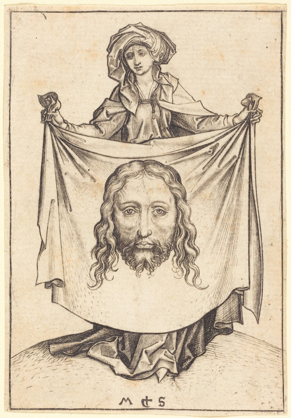 Saint Veronica by Martin Schongauer