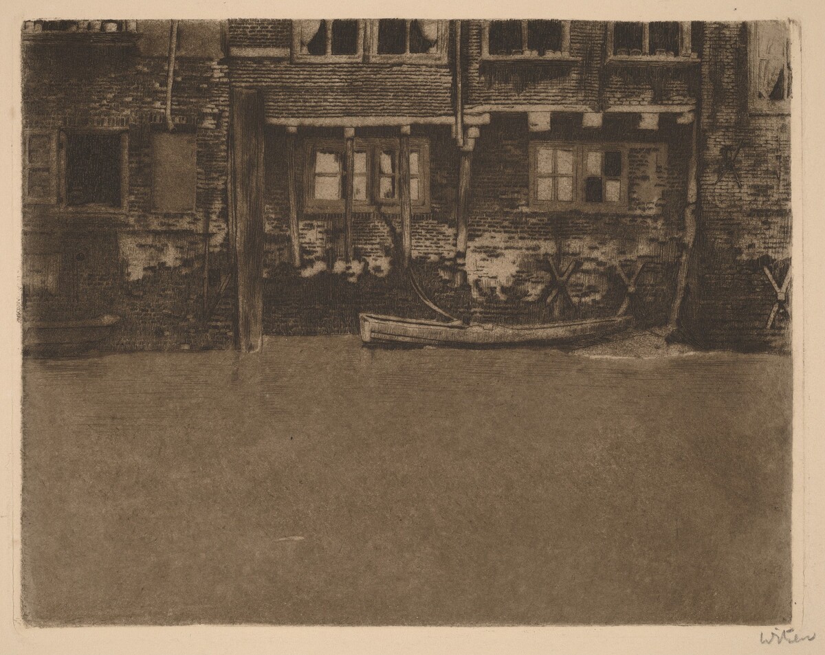Voorstraatshaven, Dordrecht by Willem Arnold Witsen