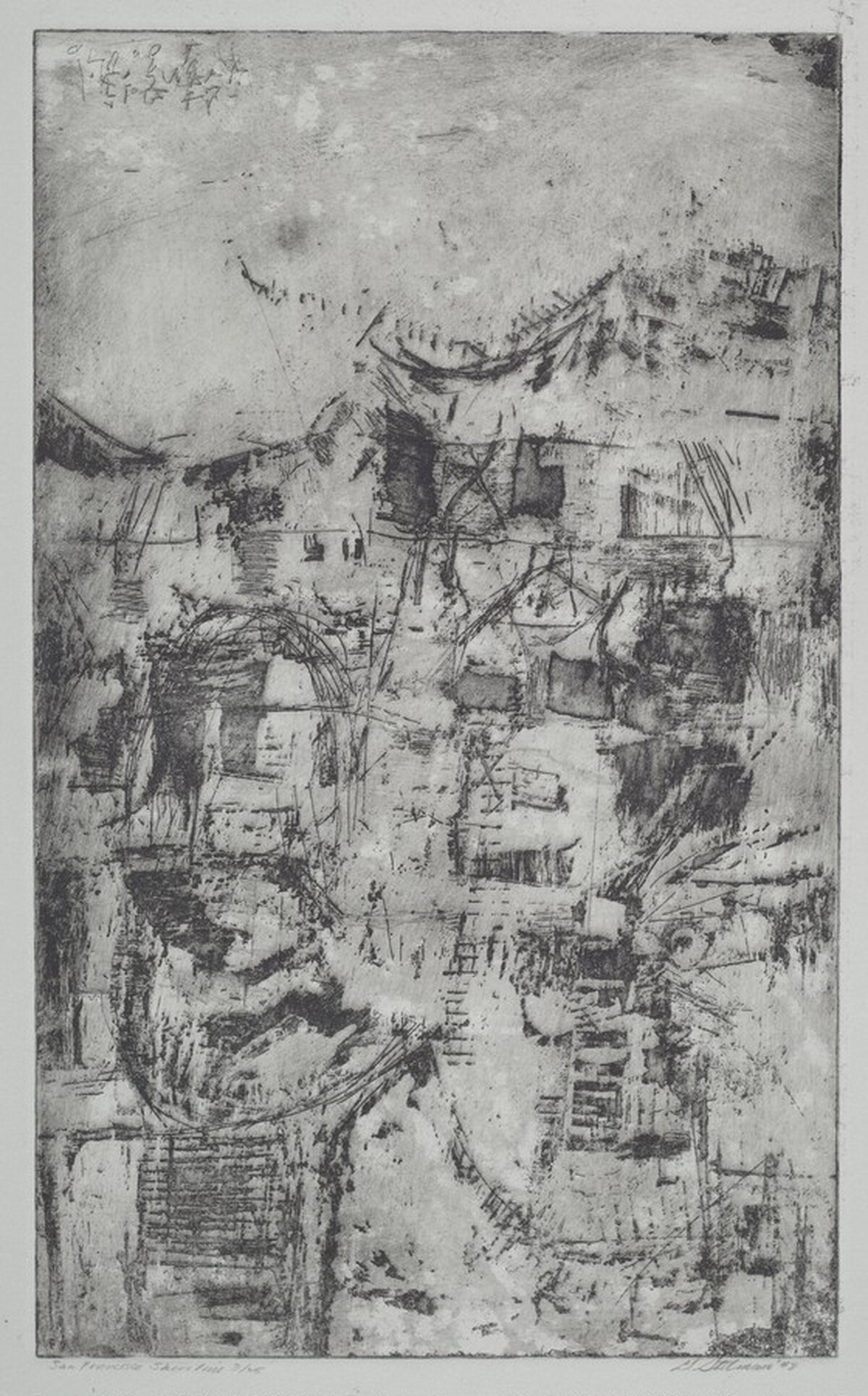 San Francisco Shoreline by George Stillman