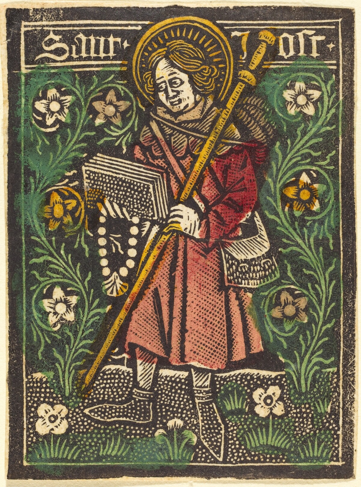 Saint Jost by Workshop of Master of the Aachen Madonna