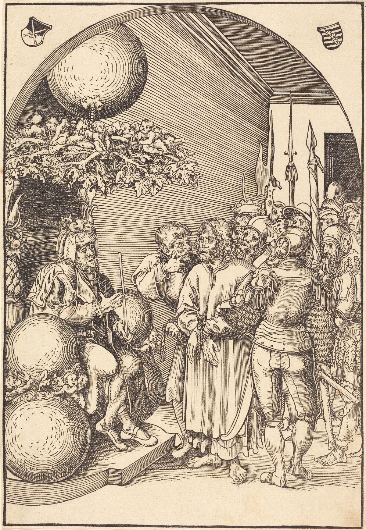 Christ before Herod by Lucas Cranach the Elder
