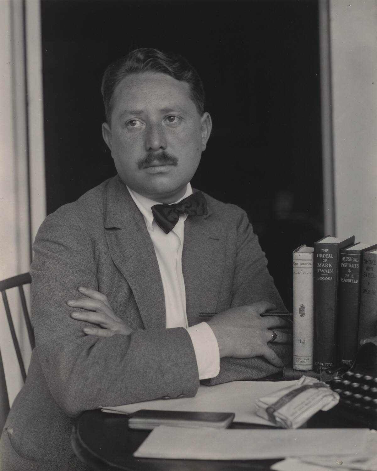 Paul Rosenfeld by Alfred Stieglitz
