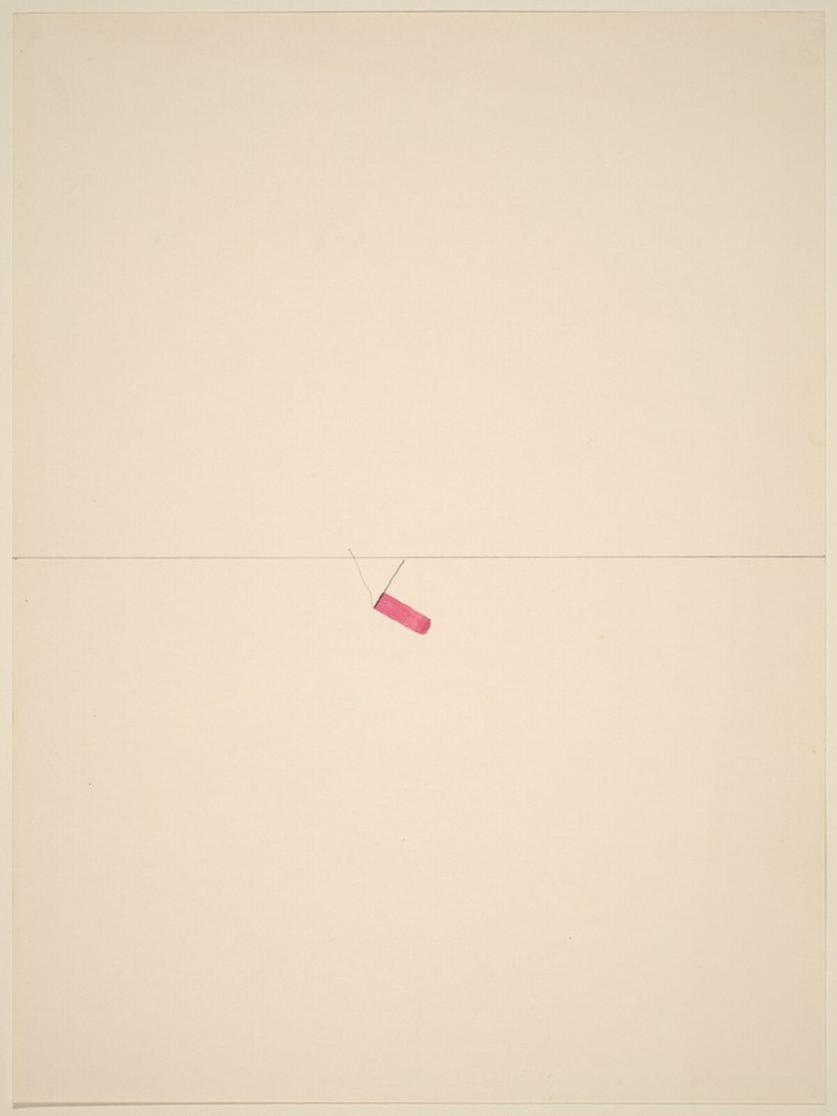 One Room Drawing #8 by Richard Tuttle