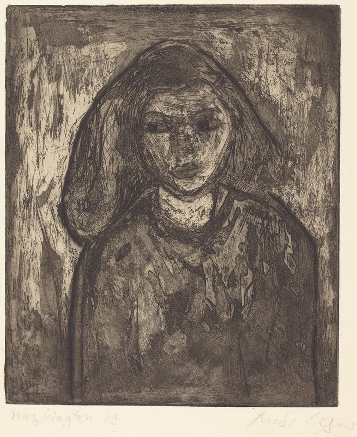 Woman, Washington by Rudi Lesser