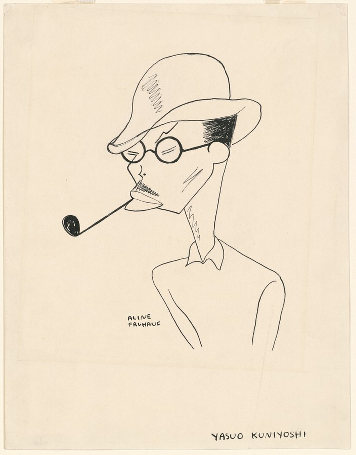 Yasuo Kuniyoshi by Aline Fruhauf