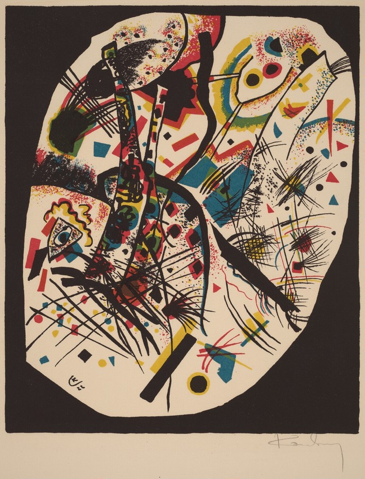 Small Worlds III by Wassily Kandinsky