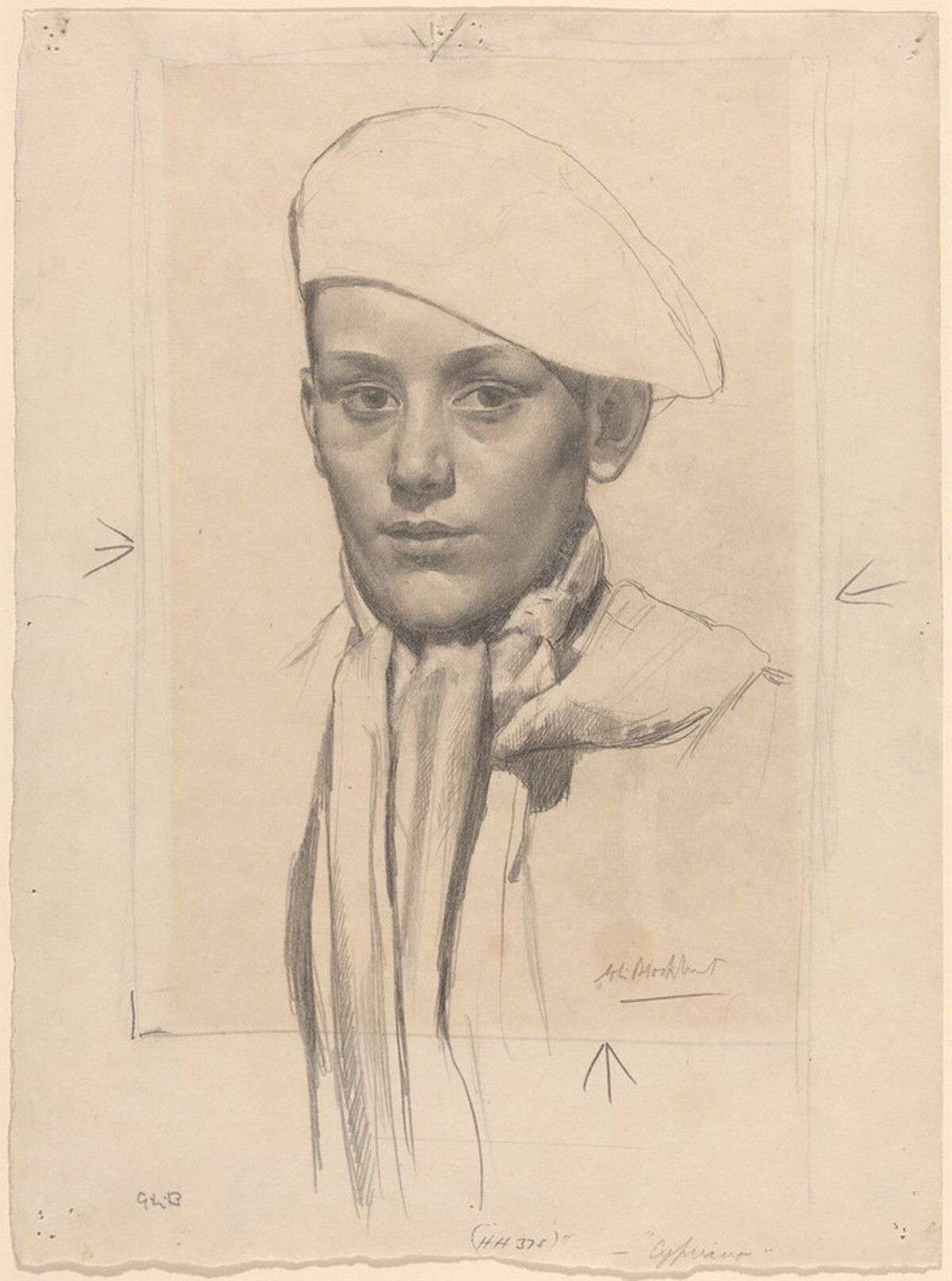Cypriano by Gerald Leslie Brockhurst