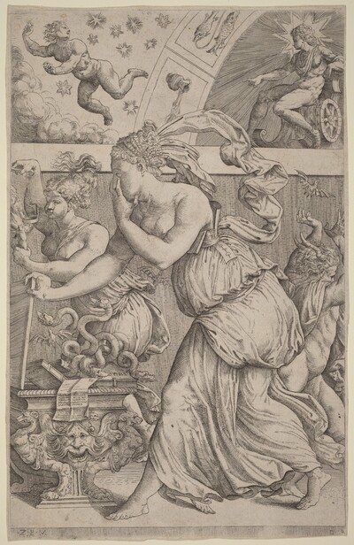 Pandora Opening Her Box