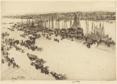 The Quai Gambetta, Boulogne
