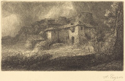 Ruins of a Chateau (Les ruines du chateau)