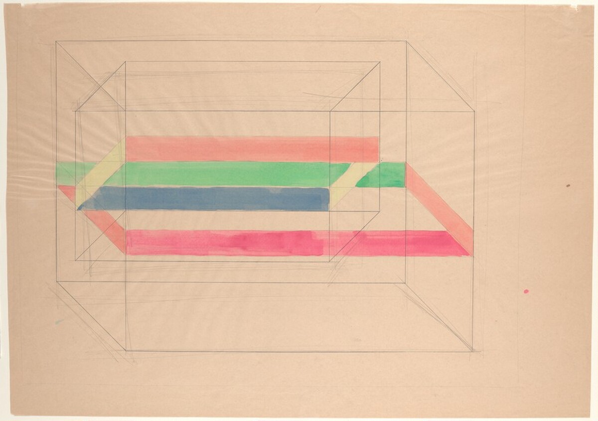 Study for "Untitled" by Charles Hinman