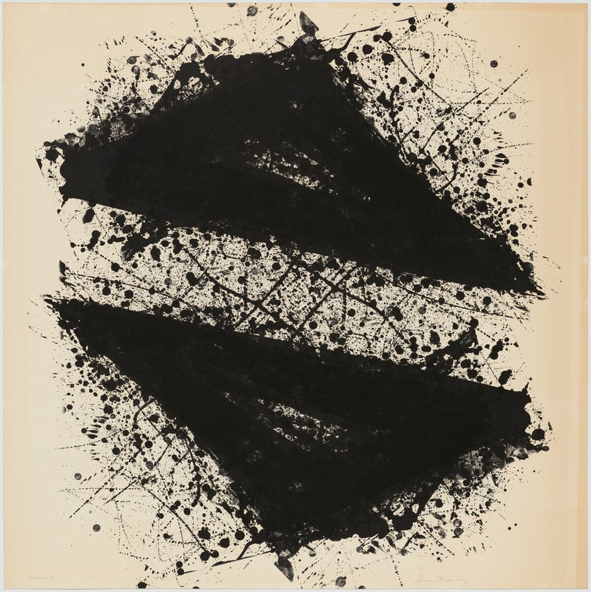 Untitled by Sam Francis