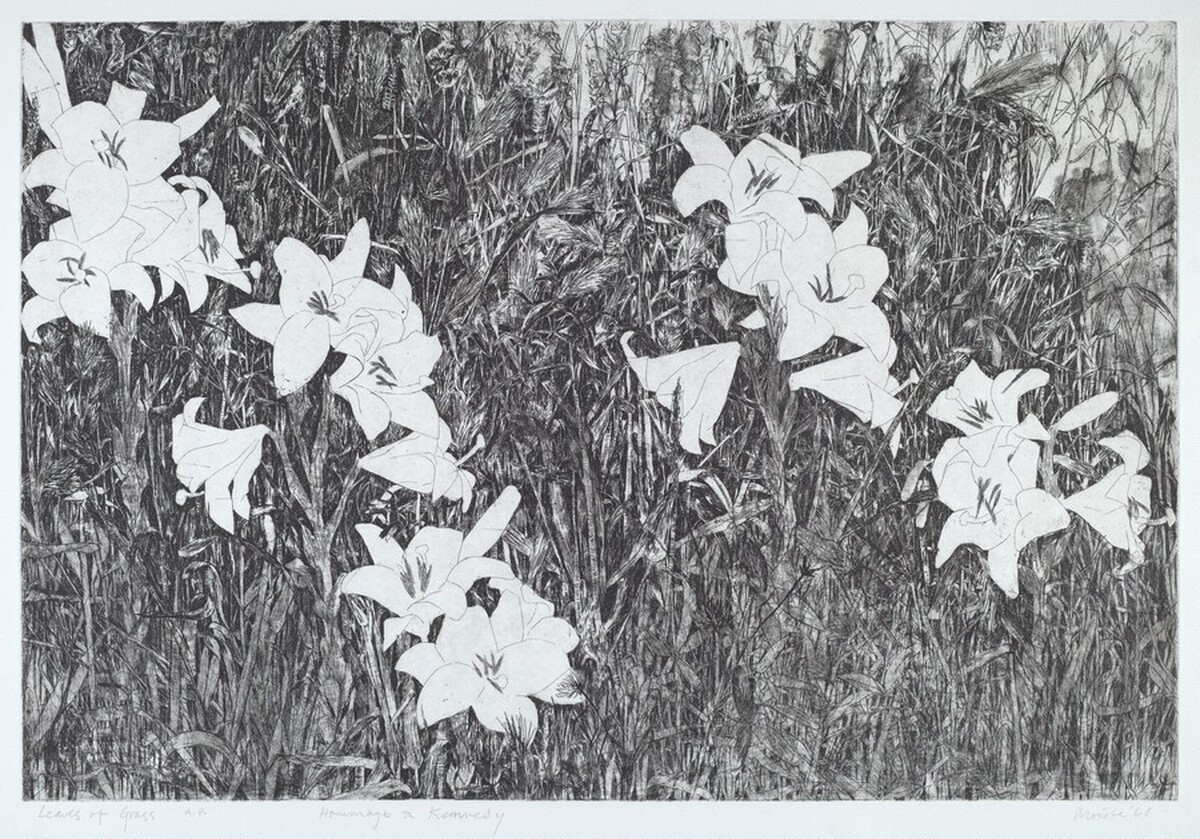 Leaves of Grass: Hommage a Kennedy by Moishe Smith